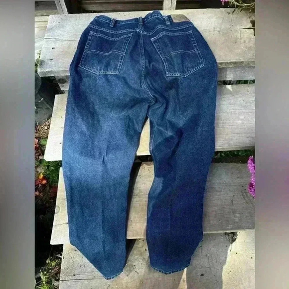 Field Tested Guide Gear Womens Flannel Lined NWOT Denim Jeans Sz 10 Warm Outdoor - Picture 5 of 5